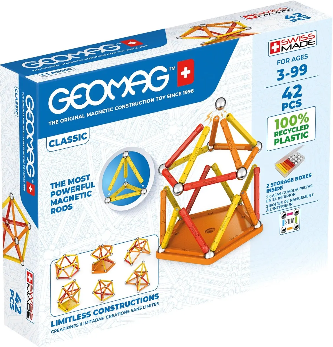Geomag Classic Green Line 42-delig