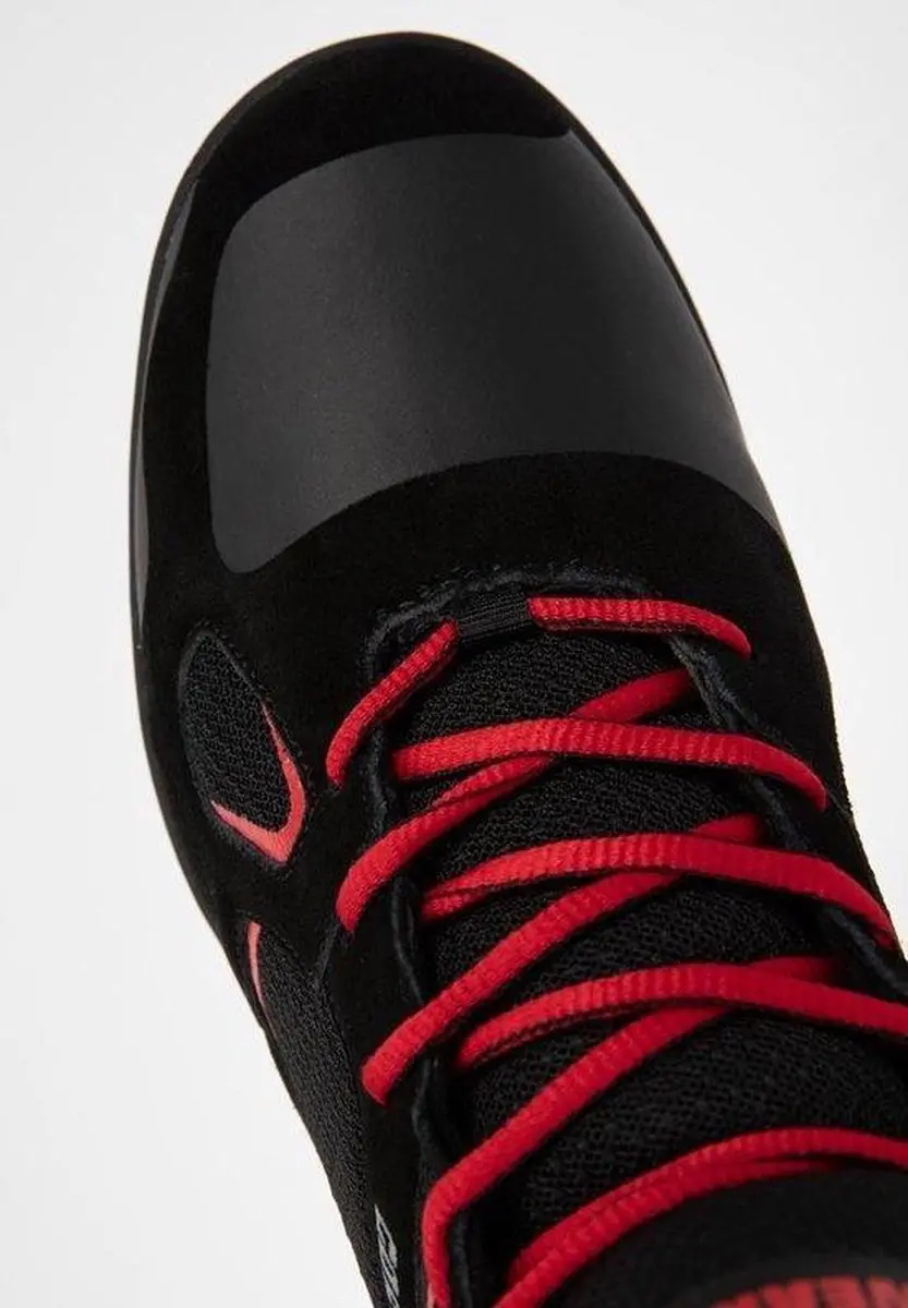 Gorilla Wear Troy High Tops Sportschoenen 39 - Zwart/Rood - afbeelding 6 van 6