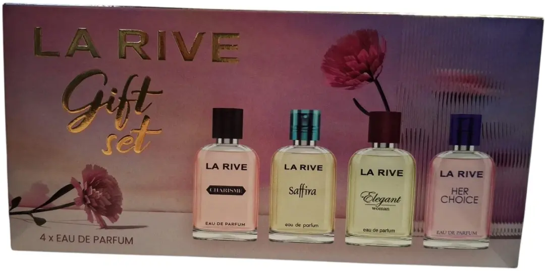 La Rive Miniatuurset Charisme Saffira Elegant Woman - 4x30ml