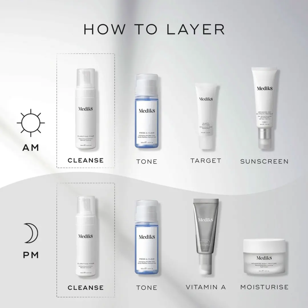 Medik8 Clarifying Foam 150ml - Onzuivere Huid