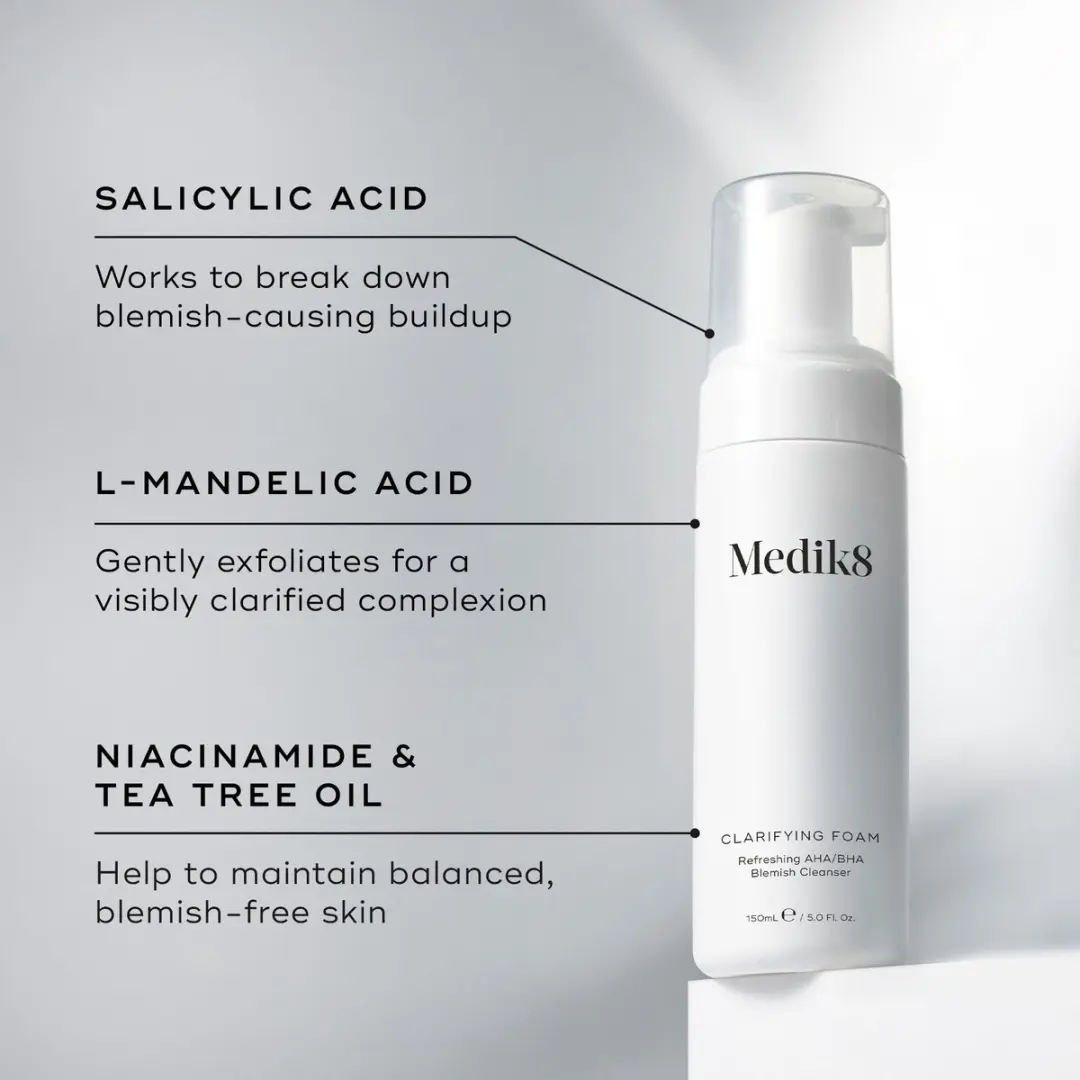 Medik8 Clarifying Foam 150ml - Onzuivere Huid