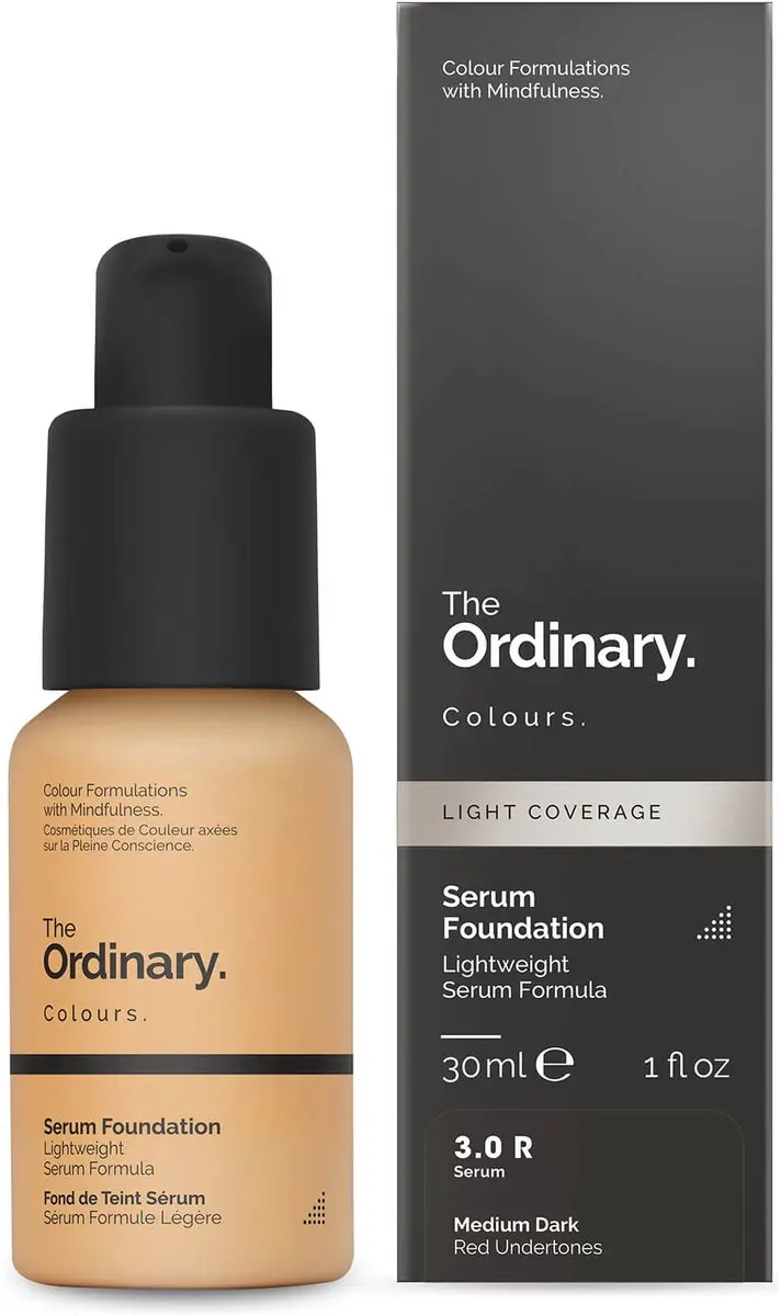 The Ordinary Serum Foundation 3.0R 30ml - Medium huidskleur
