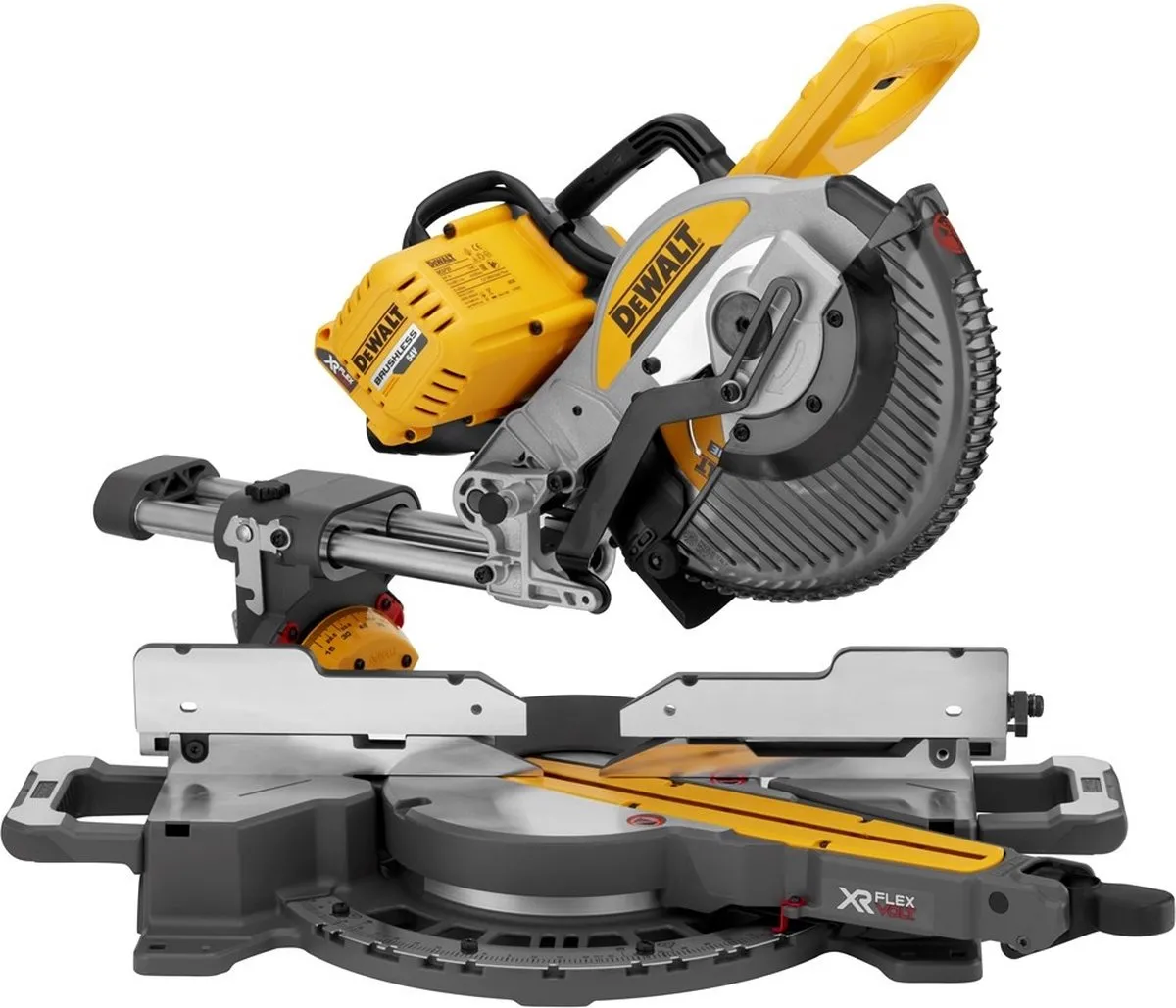 DeWalt DCS727N Accu Afkortzaag 250mm 54V XR