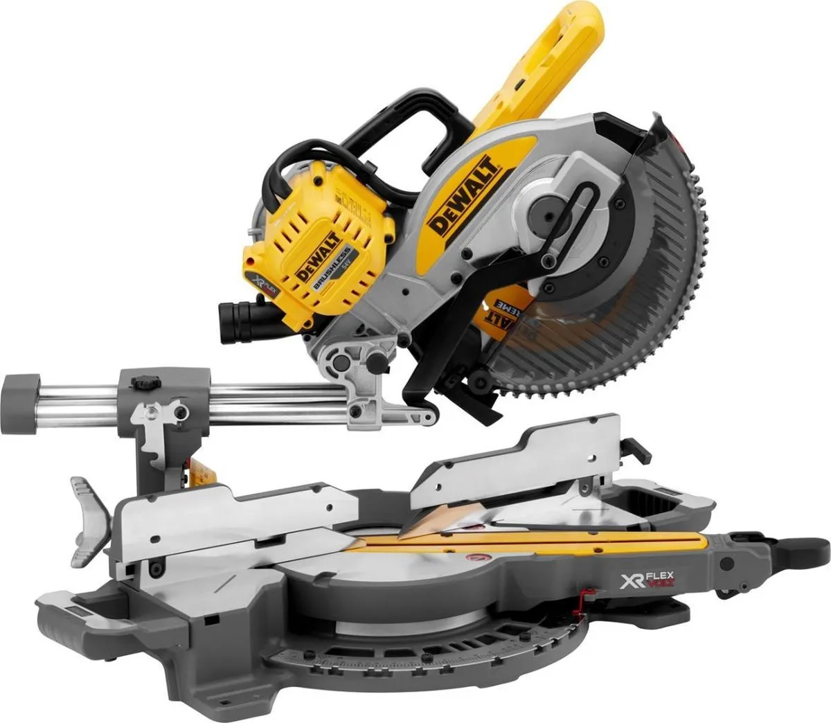 DeWalt DCS727N Accu Afkortzaag 250mm 54V XR