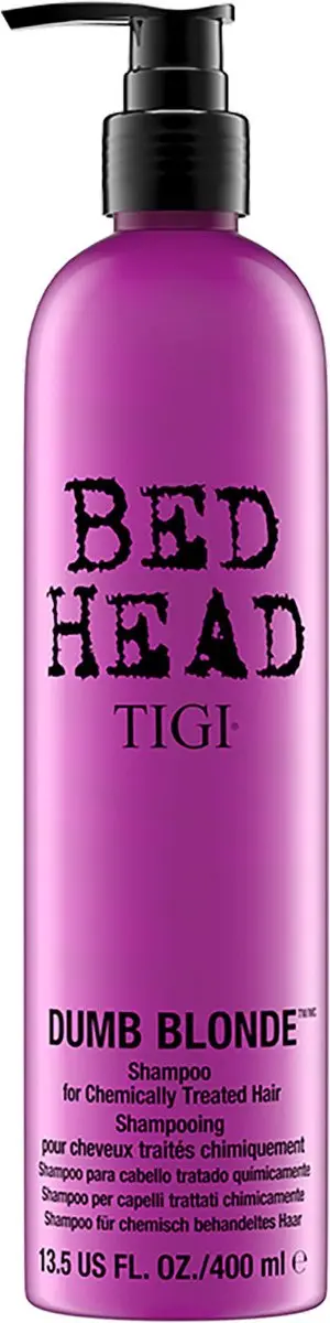TIGI Bed Head Dumb Blonde Shampoo 400ml - Vet haar