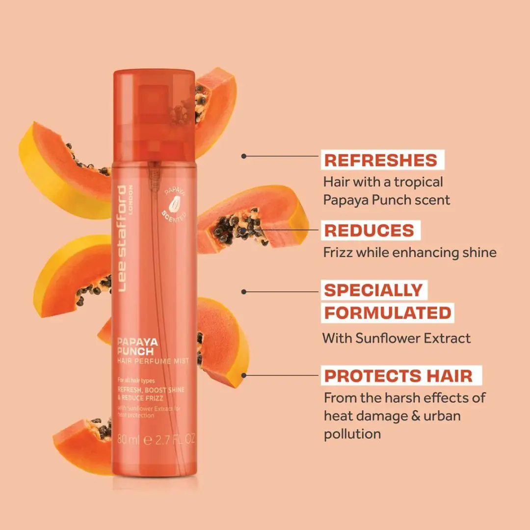 Lee Stafford Hair Perfume Mist Papaya Punch 80ml