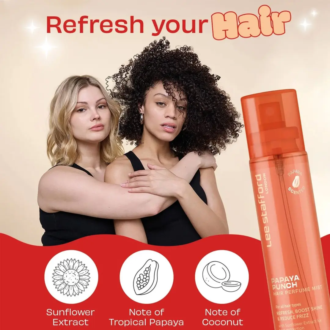Lee Stafford Hair Perfume Mist Papaya Punch 80ml
