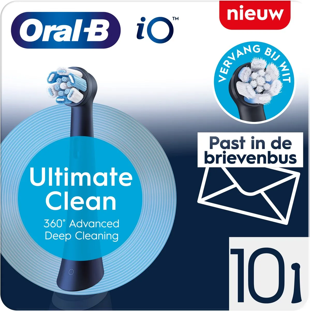 Oral-B iO Series Ultimate Clean Opzetborstels 10 Stuks