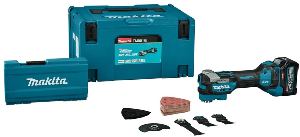 Makita TM001GZ03 XGT Accu Multitool - 37-delige set