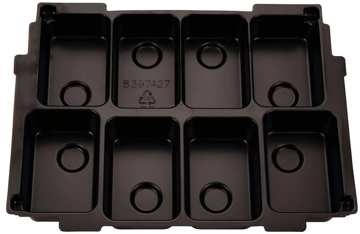 Makita 839742-7 Kofferinzet - 8x BL1850B Accuplekken