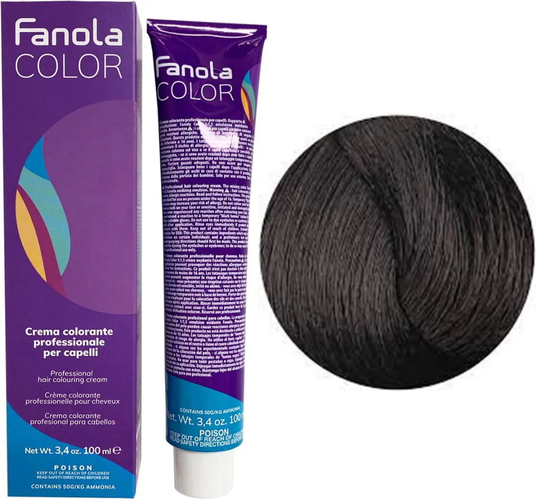 Fanola Professional Haarverf 4.14 Coffee 150ml