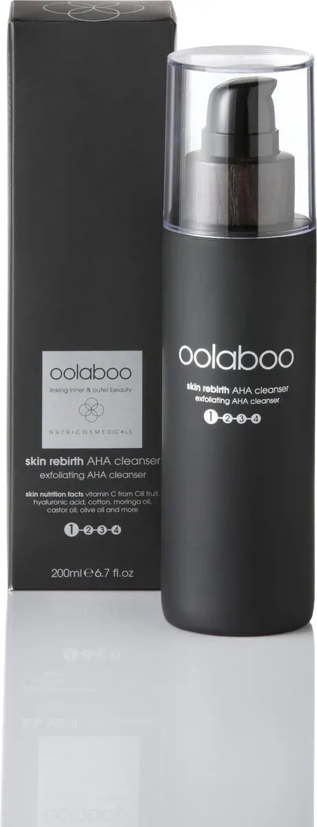 oolaboo Skin Rebirth AHA Cleanser 200ml