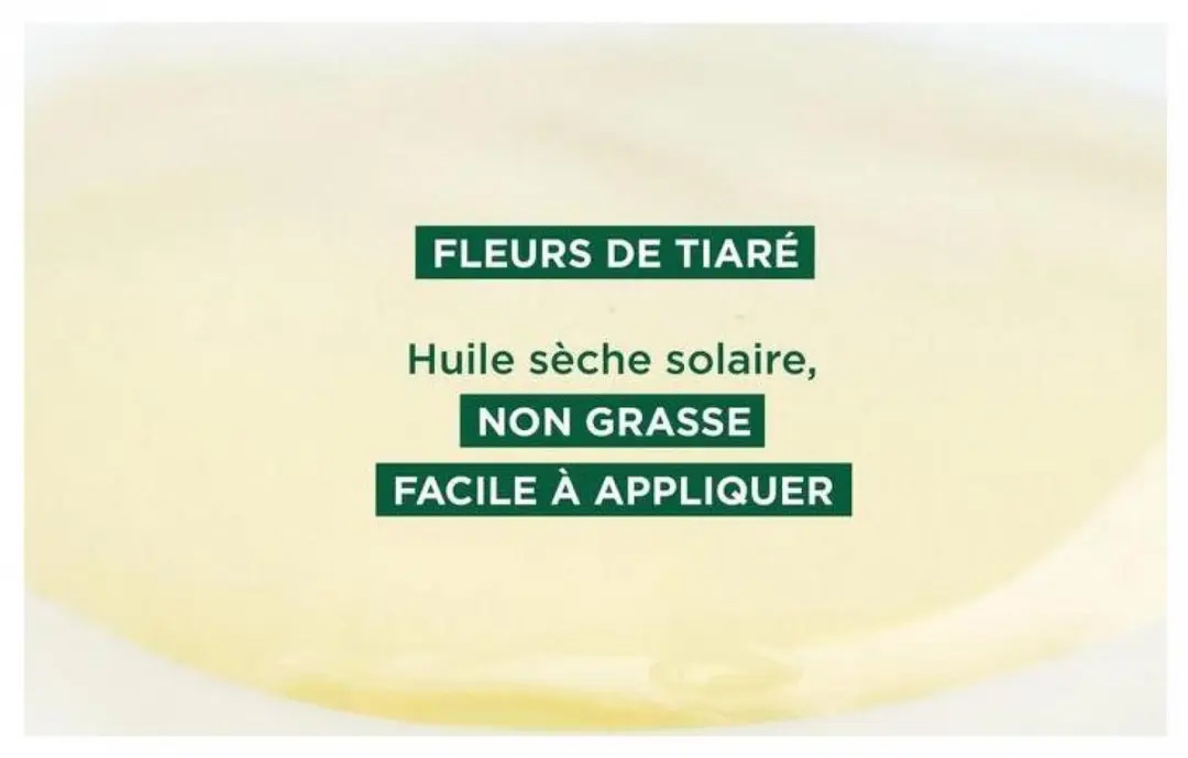 Klorane Polysianes Solar Dry Oil SPF30 - 200ml