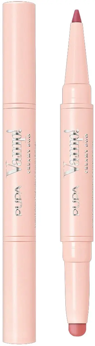 Pupa Milano Vamp! Creamy Duo Lip Pencil & Lipstick 004 Light Rose