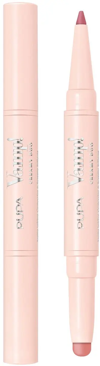 Pupa Milano Vamp! Creamy Duo Lip Pencil & Lipstick 004 Light Rose