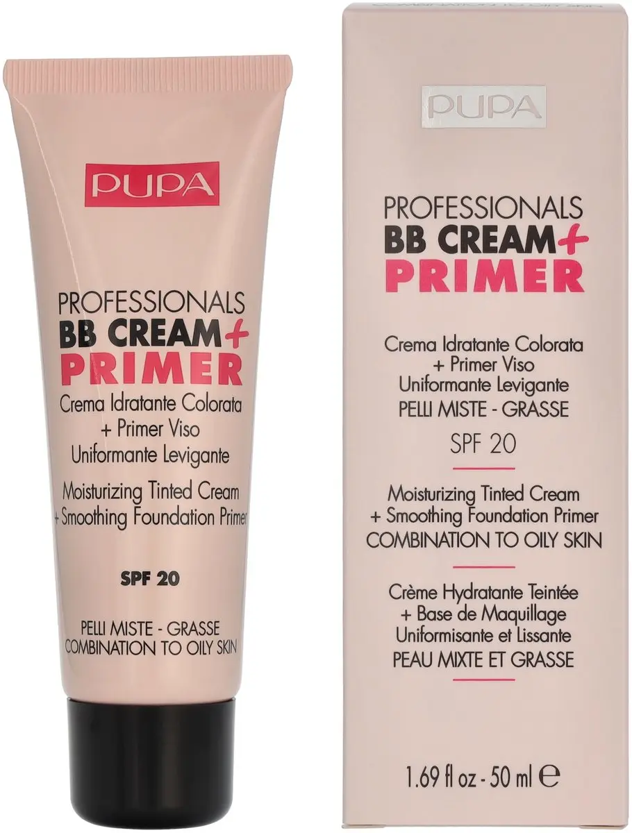 Pupa Milano BB Cream + Primer 002 Sand - 50ml
