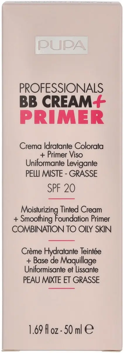 Pupa Milano BB Cream + Primer 002 Sand - 50ml