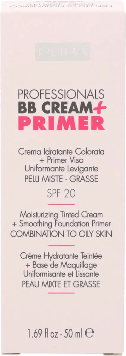Pupa Milano BB Cream + Primer 002 Sand - 50ml - afbeelding 6 van 6