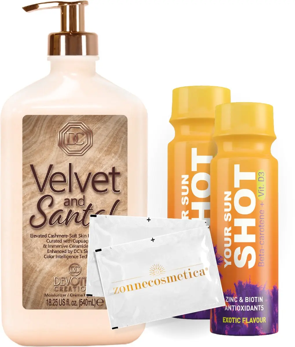 Devoted Creations Velvet and Sandal Verfrissingsdoekjes