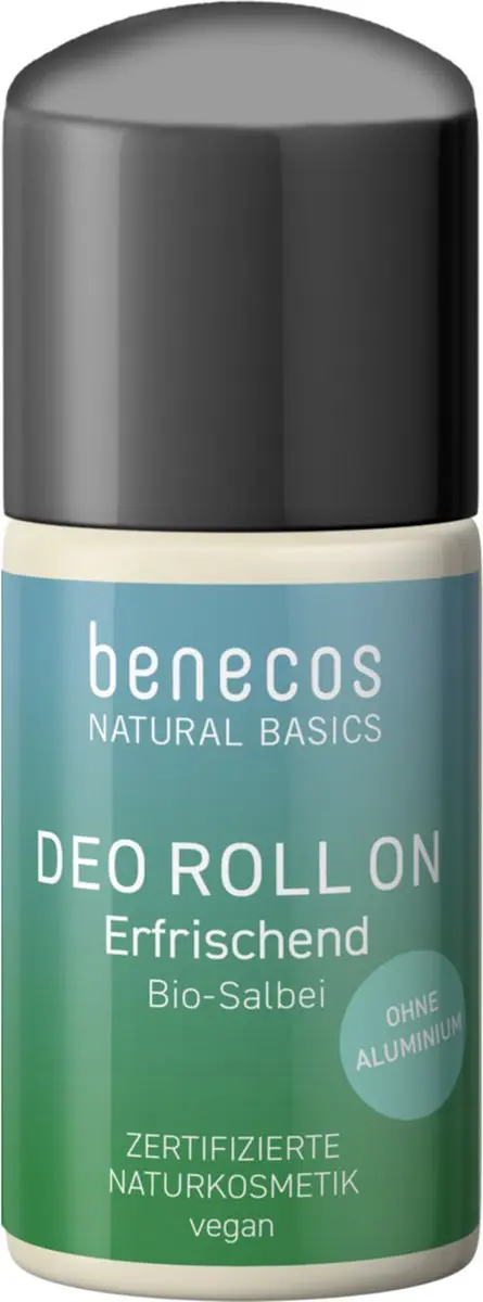 Benecos Natural Basics Deo Roller Clary Sage 50ml