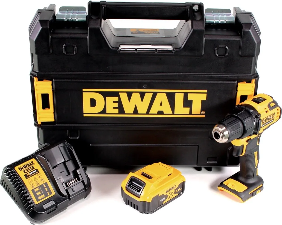 DeWalt DCD708P1T Accuboormachine 18V - 2 snelheden - 5000mAh
