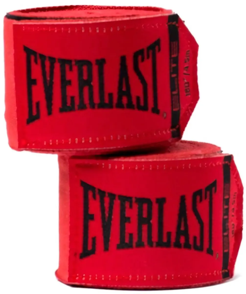 Everlast Elite Handwraps 457cm - Rood