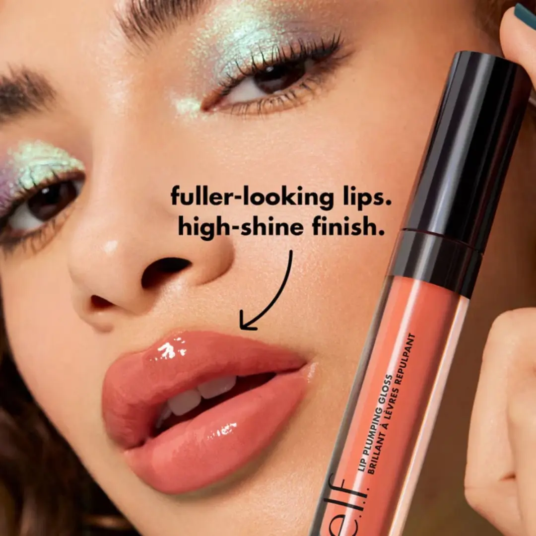 ELF Cosmetics Lip Plumping Gloss Pink Sugar - 3ml