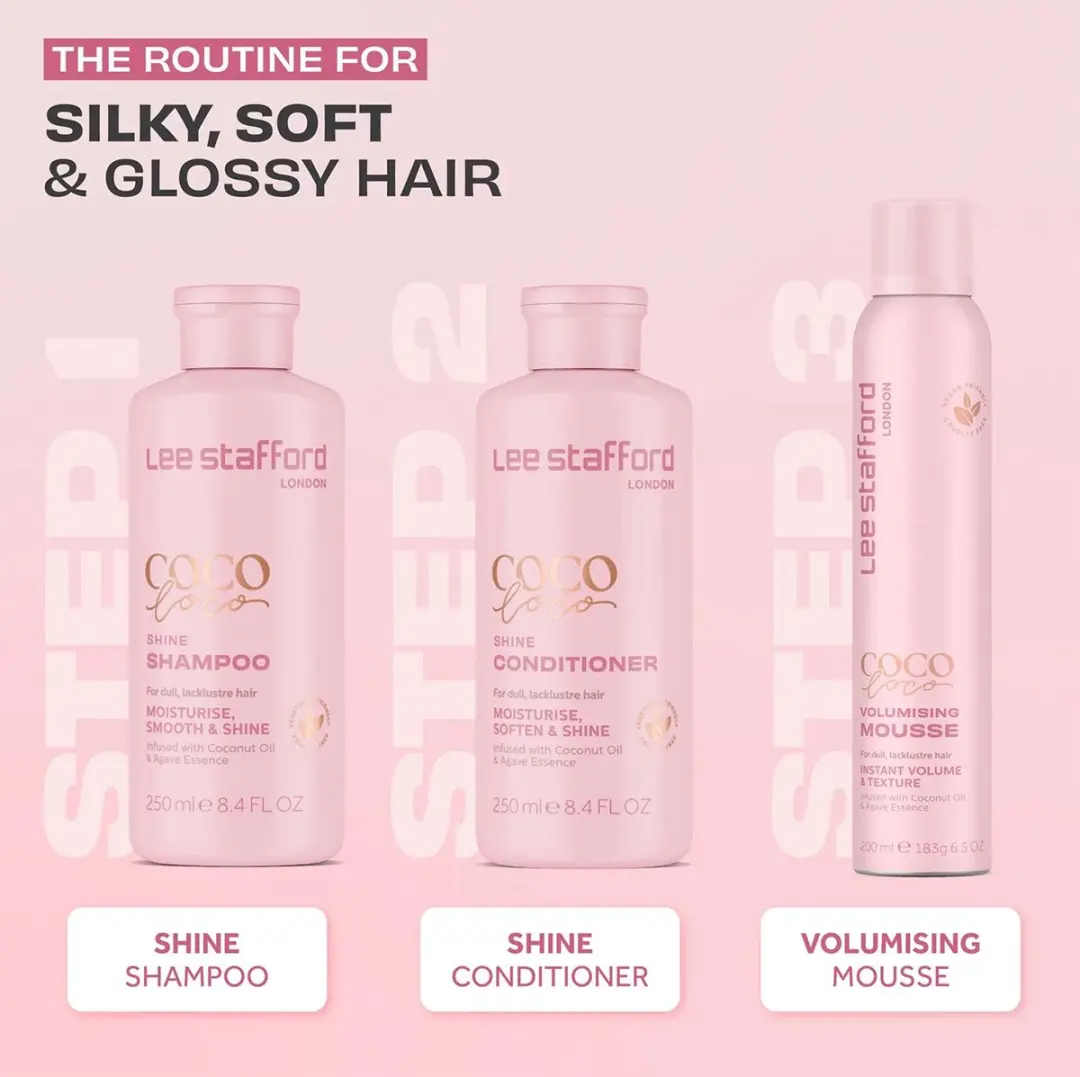 Lee Stafford CoCo LoCo & Agave Volumising Mousse 200ml