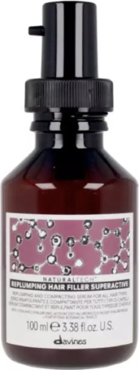 Davines Replumping Hair Filler Superactive 100ml - Zwart