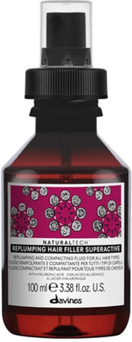 Davines Replumping Hair Filler Superactive 100ml - Zwart