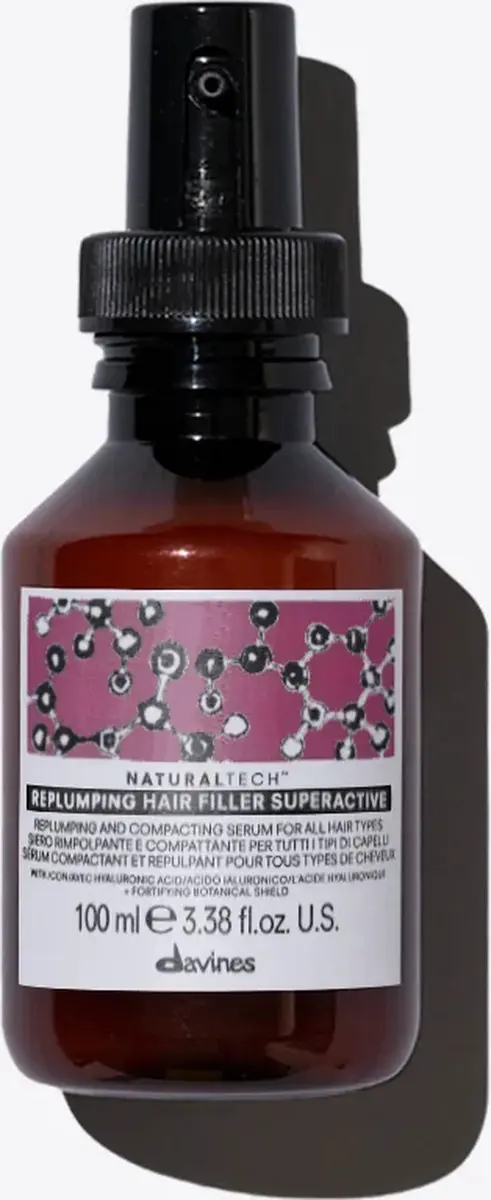 Davines Replumping Hair Filler Superactive 100ml - Zwart