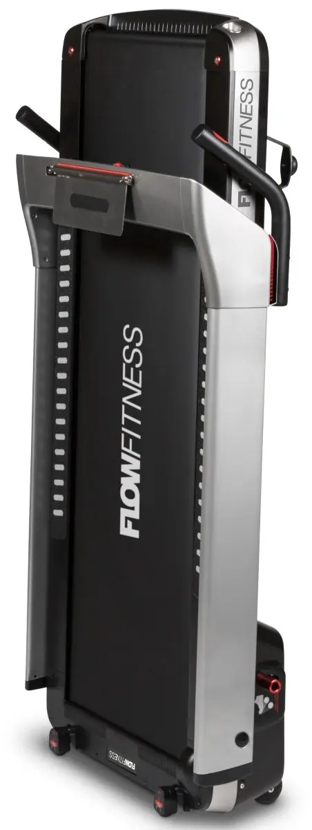 Flow Fitness Runner DTM400i Loopband - 14 km/u - 12% Helling - Grijs/Zwart