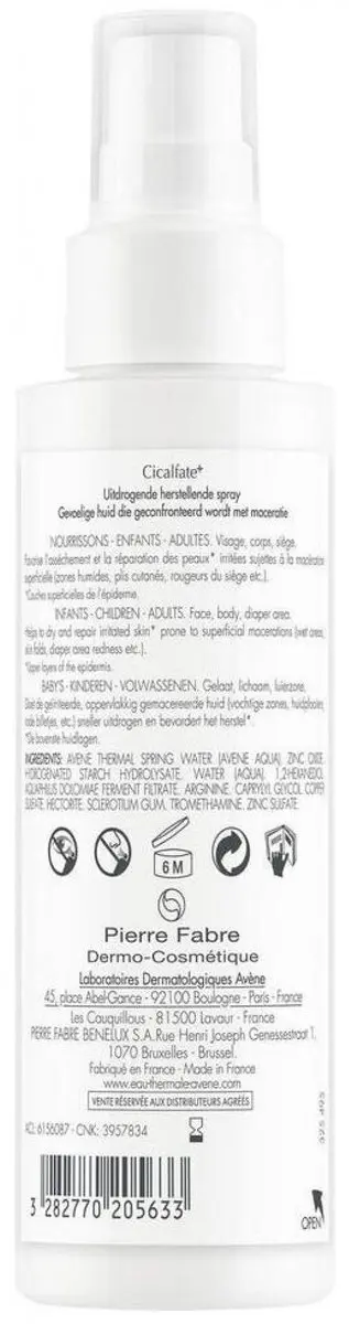 Avène Cicalfate+ Herstellende Spray 100ml