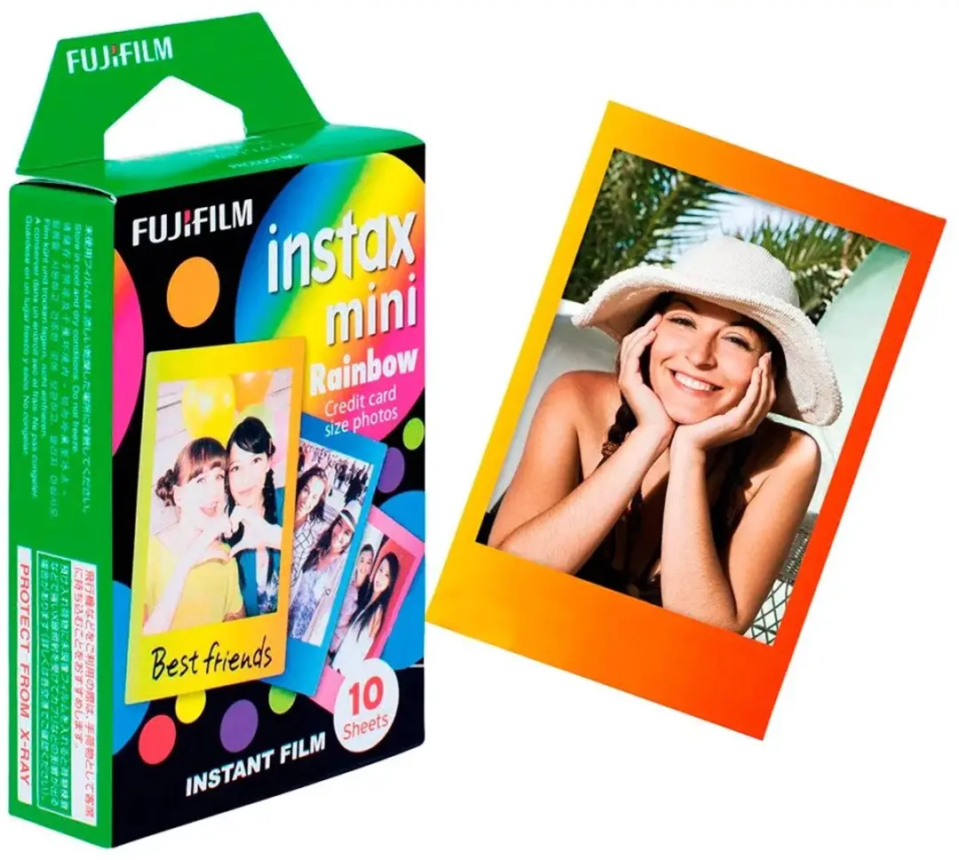 FUJIFILM instax Mini Film - 10 Stuks - Rainbow - afbeelding 6 van 6