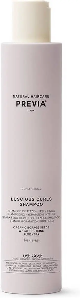 Previa Curlfriends Luscious Curls Shampoo 250ml