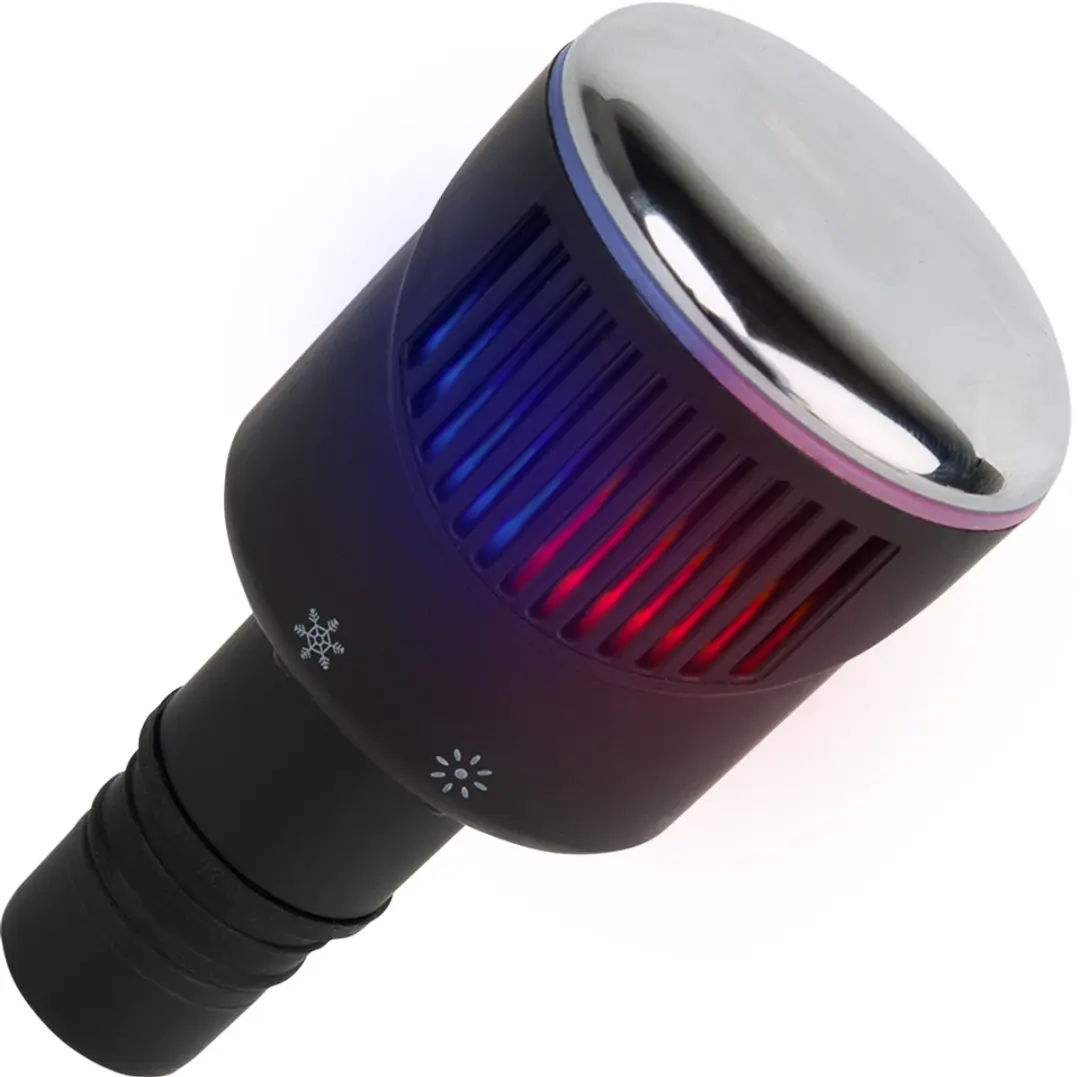 Virtufit Warmte & Kou Opzetstuk Massagegun - Zwart