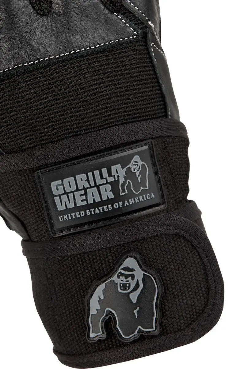 Gorilla Wear Dallas Fitness Handschoenen - Zwart XL