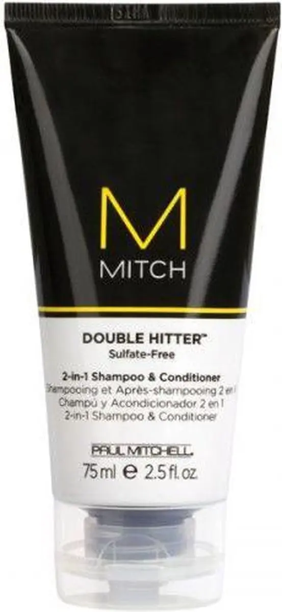 Paul Mitchell Mitch Double Hitter Shampoo & Conditioner 75ml