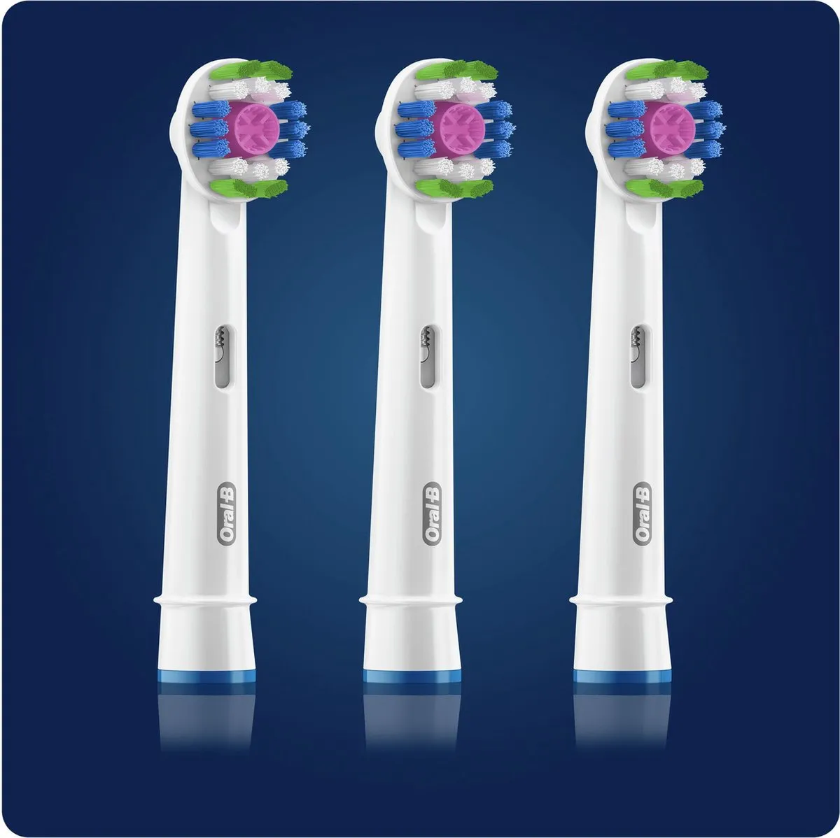 Oral-B 3D-White Opzetborstels - 3 Stuks