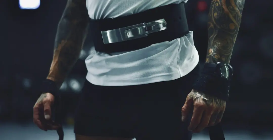 Reeva Lifting Belt RVS Gespsluiting - XL - Zwart