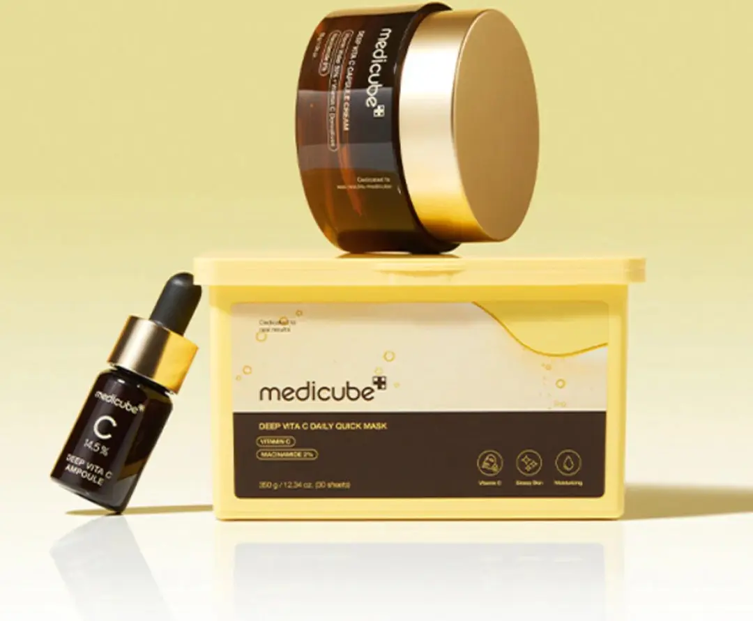 Medicube Deep Vita C Daily Quick Mask 30 Stuks