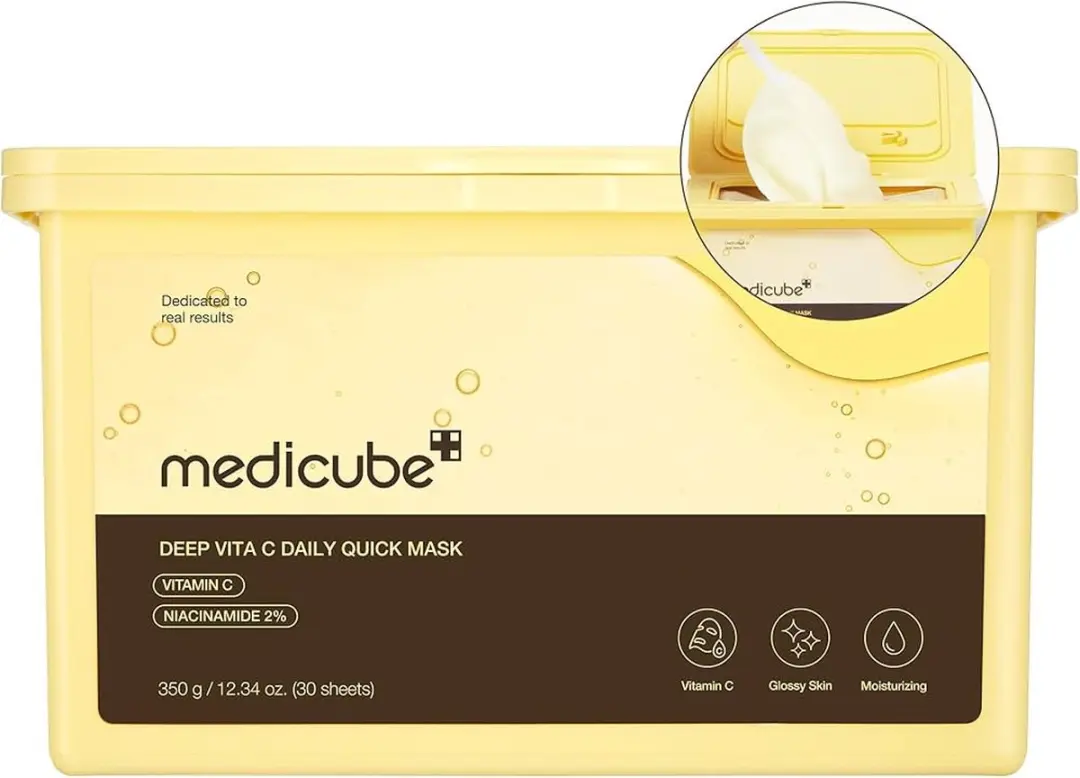 Medicube Deep Vita C Daily Quick Mask 30 Stuks