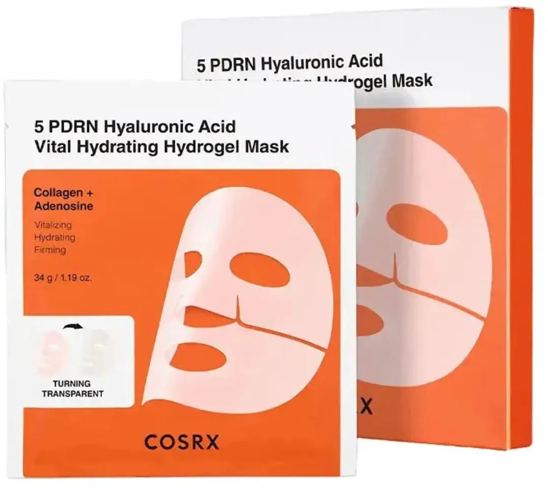 CosRx 5 PDRN Hyaluronzuur Hydrogel Masker - 3 Stuks