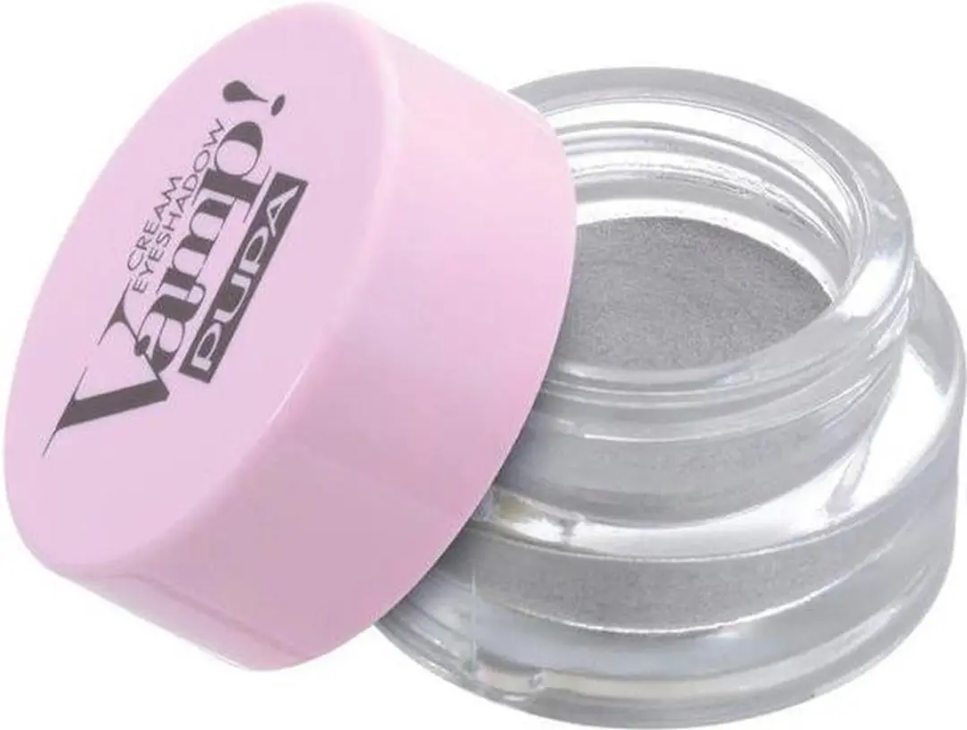 Pupa Milano Vamp! Cream Oogschaduw 001 Shiny Silver