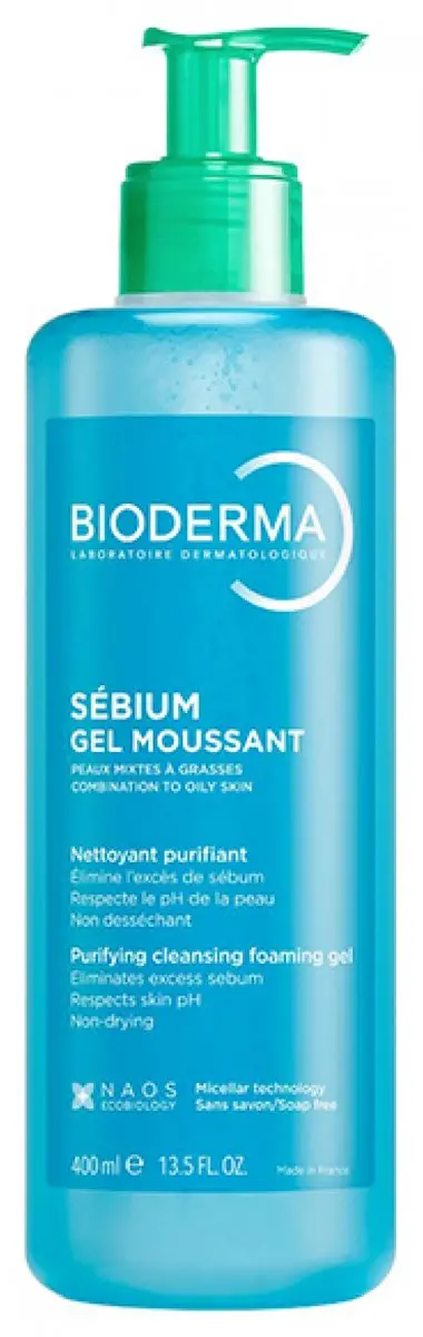 Bioderma Sébium Reinigende Schuimgel 400ml