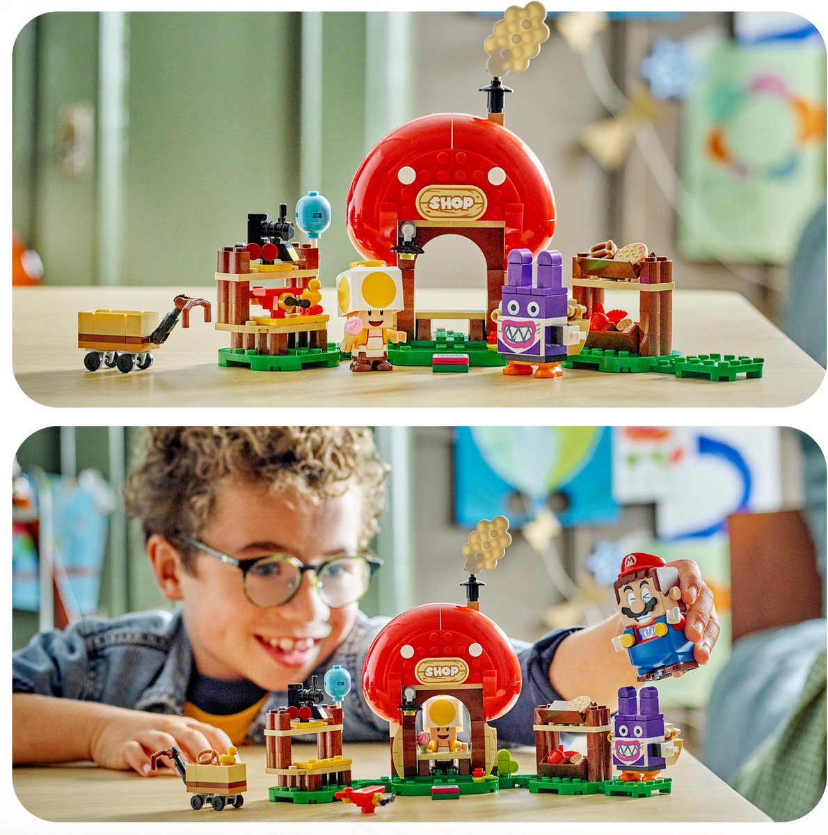 LEGO Super Mario™ Uitbreidingsset: Nabbit bij Toads winkeltje - 71429