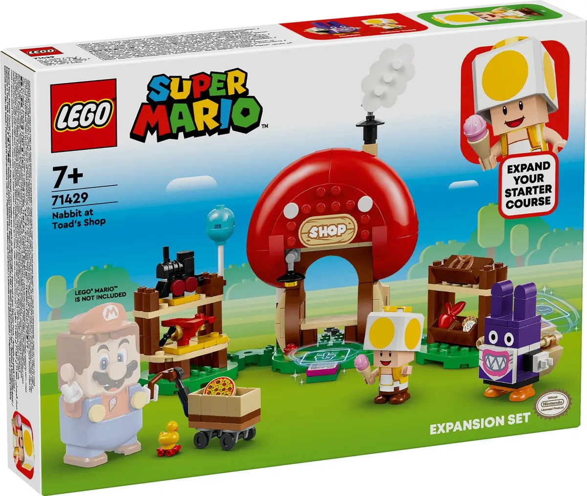 LEGO Super Mario Nabbit Uitbreidingsset 71429 - Meerkleurig - afbeelding 6 van 6
