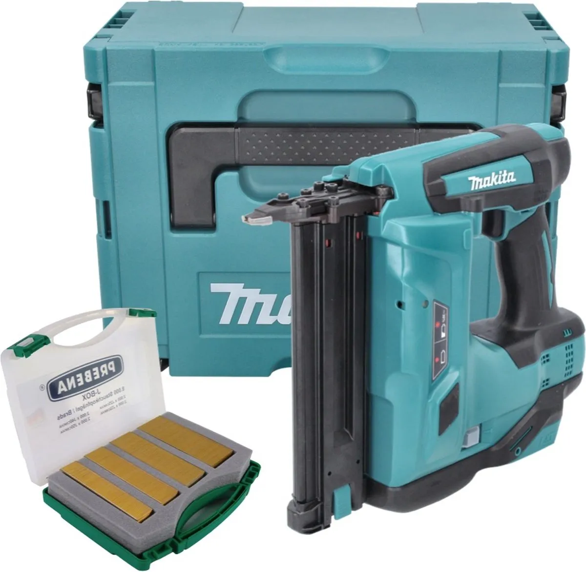 Makita DBN 500 ZJ Klemnagelmachine 18V - 15-50mm - 8.000 Stuks