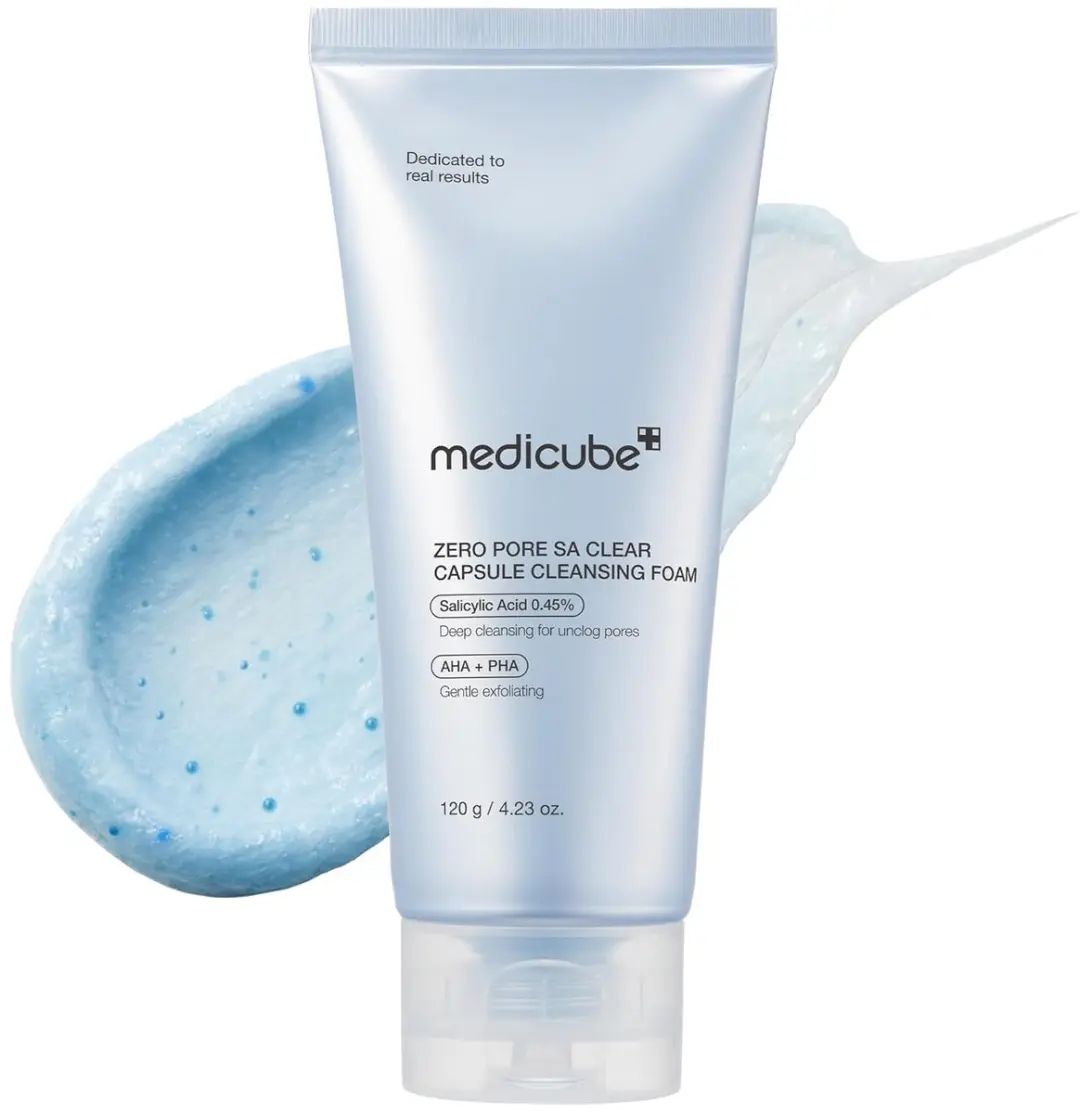Medicube Zero Pore SA Clear Capsule Cleansing Foam 120ml