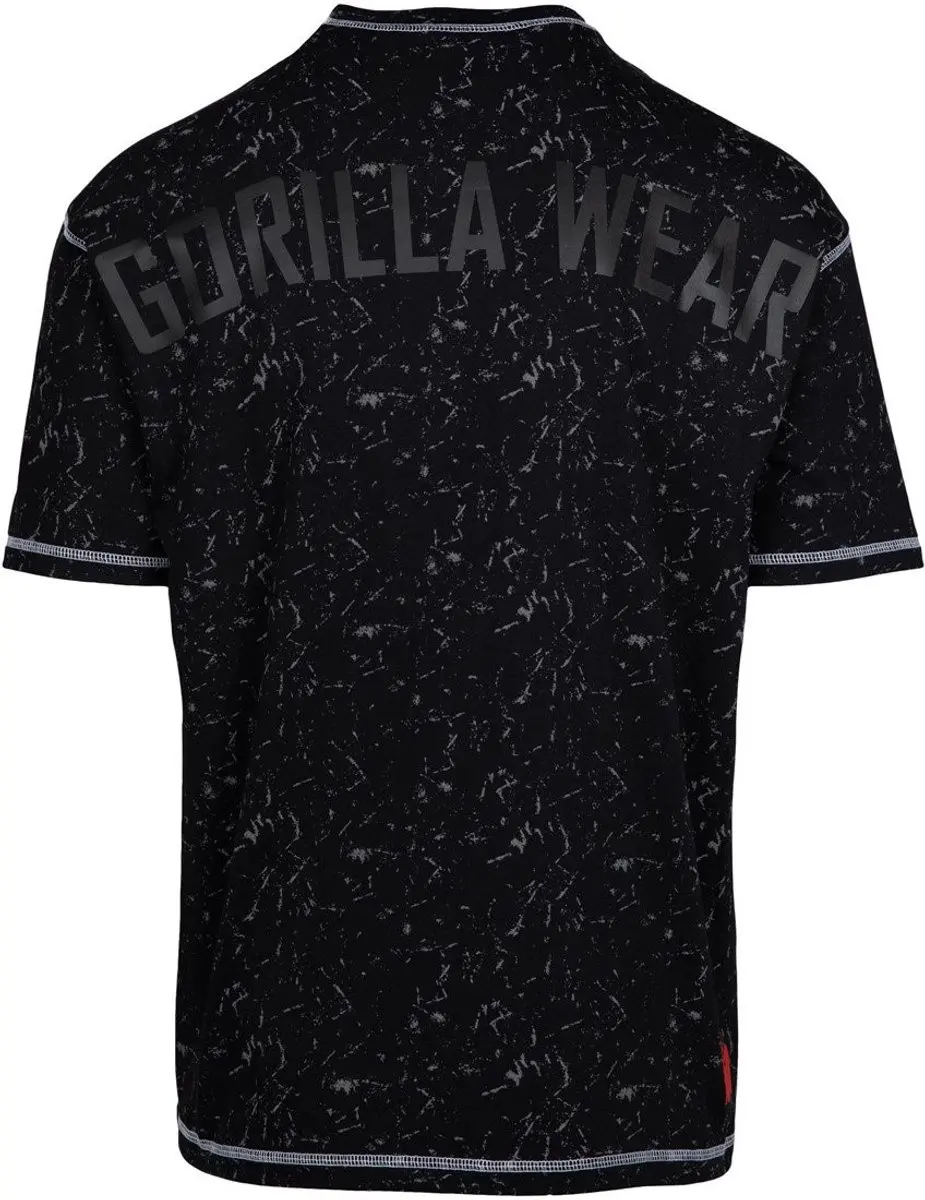 Gorilla Wear Saginaw Oversized T-shirt - Zwart S